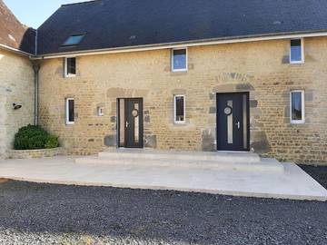 Gîte pour 4 personnes, avec jardin et vue à Mandeville-en-Bessin