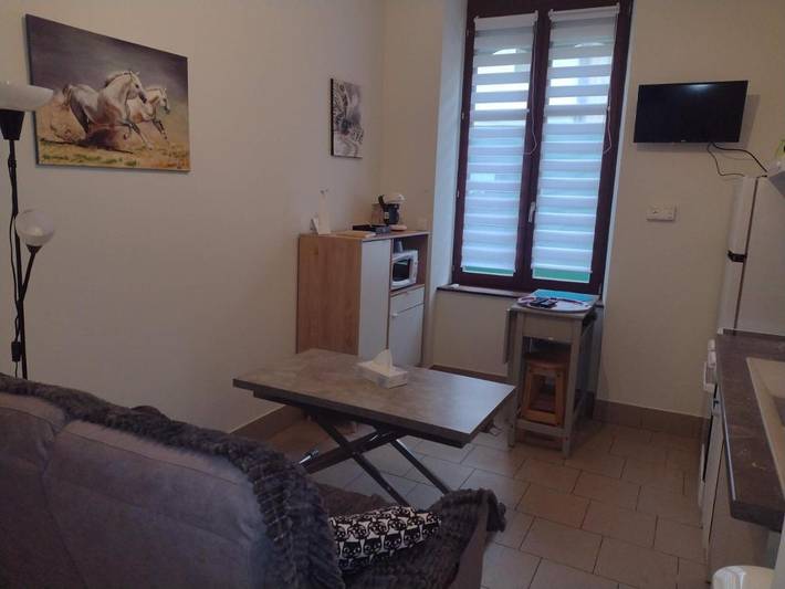 Appartement de vacances pour 2 personnes, avec terrasse, animaux acceptés