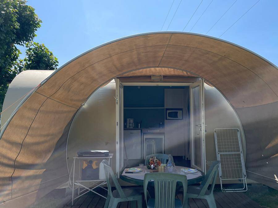 Camping Aqua 3 Masses - Tienda de lona y madera 4 personas - Coco Dulce - (Sin instalaciones sanitarias) in Saint-Pierre-d'Oléron, Côte de Beauté