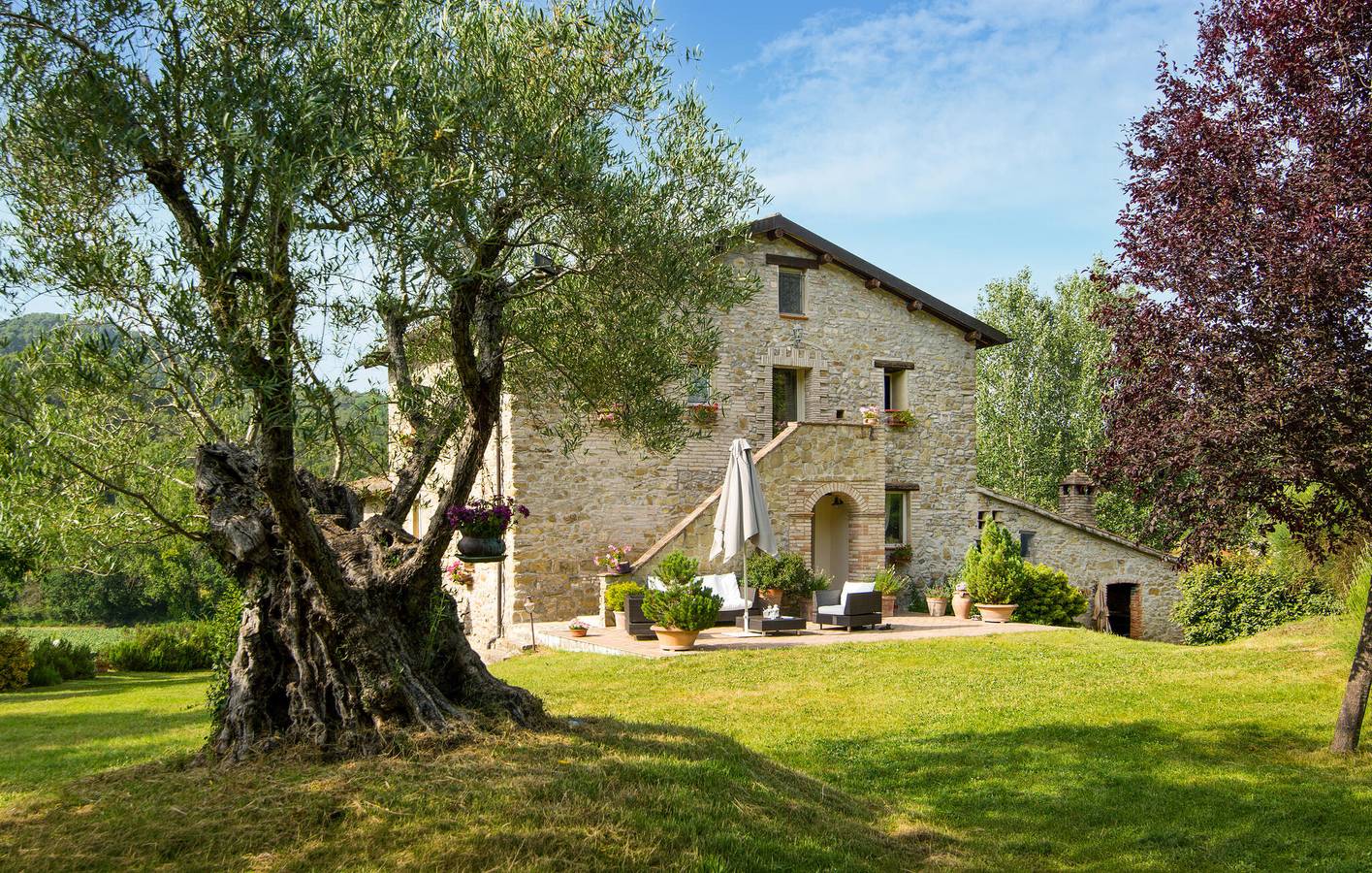 Encantador refugio de 28 m² con piscina, jardín y wifi in Collazzone, Provincia de Perugia