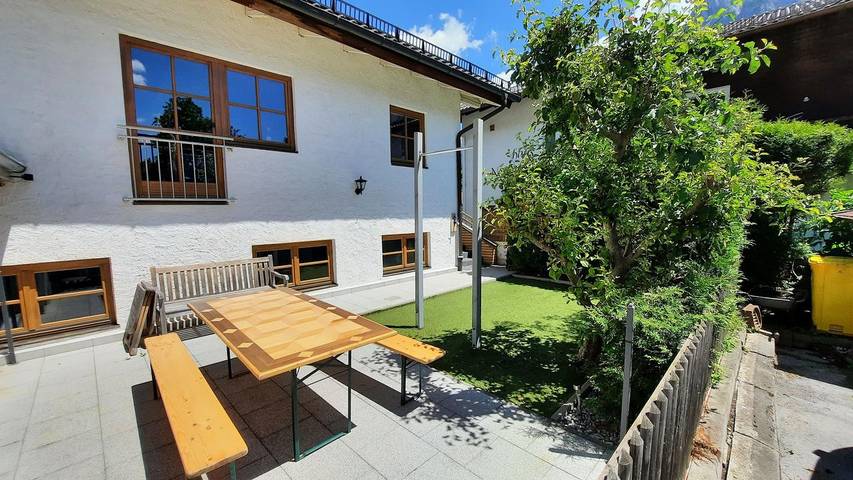 Hütte für 11 Personen, mit Terrasse, kinderfreundlich im Mittenwald