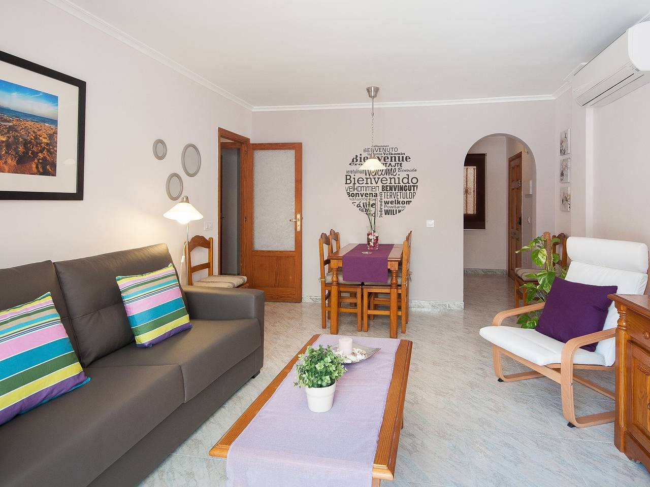 Apartamento entero, Apartamento Obelisc-2 cerca de la playa con terraza y Wi-Fi in Can Picafort, Santa Margalida
