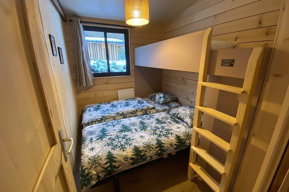 Hy•Lødge Spa n°8 Xl - 5 personen: Chaletverhuur in de Vogezen voor een onvergetelijk verblijf in Anould, Saint-Dié-des-Vosges