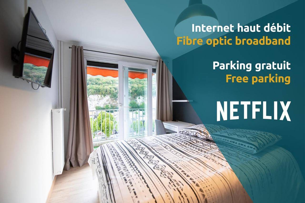 Les chambres du Vercors - Parking Free Fibre Netflix in Fontaine, Isère