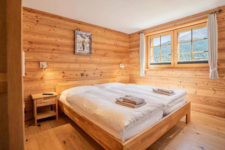 Hütte für 5 Personen, mit Garten und Ausblick in Zermatt