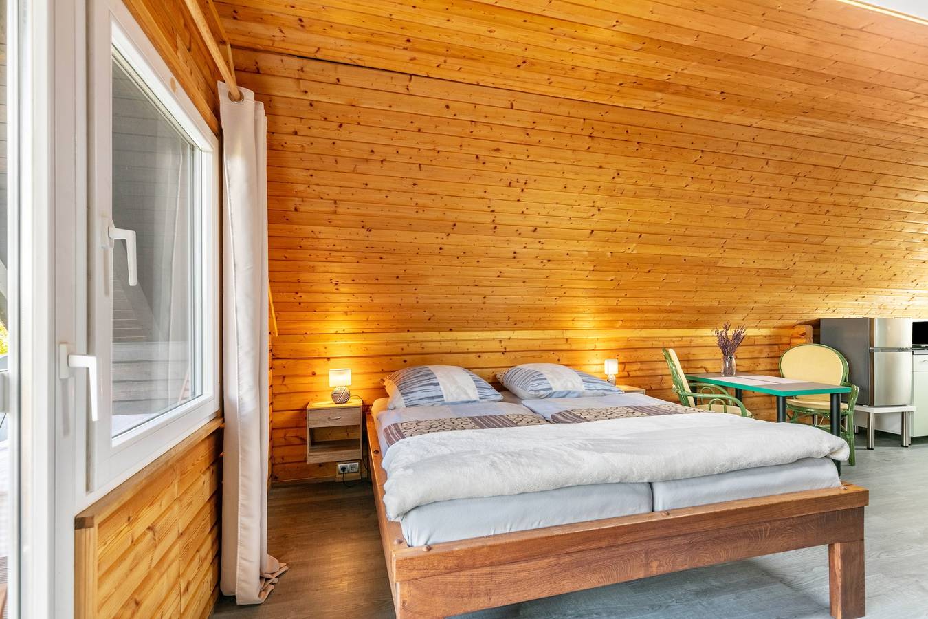 Ferienhaus 'Obergeschoss' mit Balkon und Wi-Fi in Niederfinow, Barnimerland Region