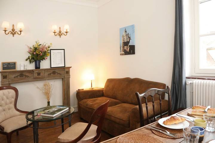 Apartamento entero, Cathédrale in Senlis, Río Oise