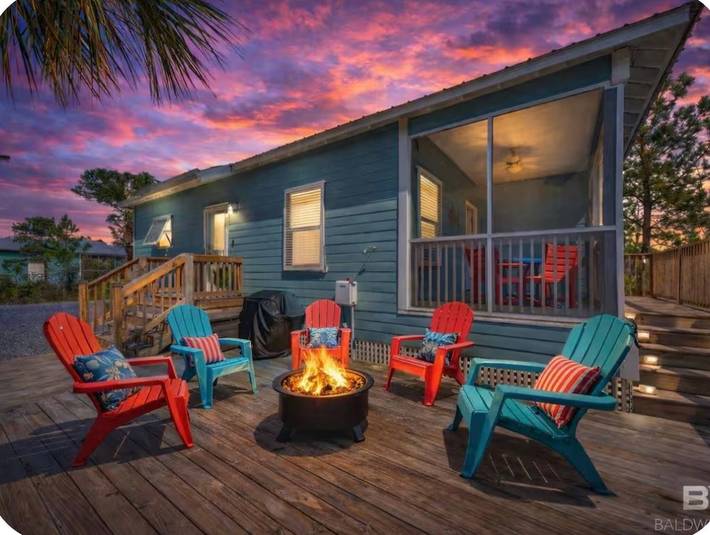 Vacation house for 8 people, with lake view and view as well as ocean view and yard, with pets - 1