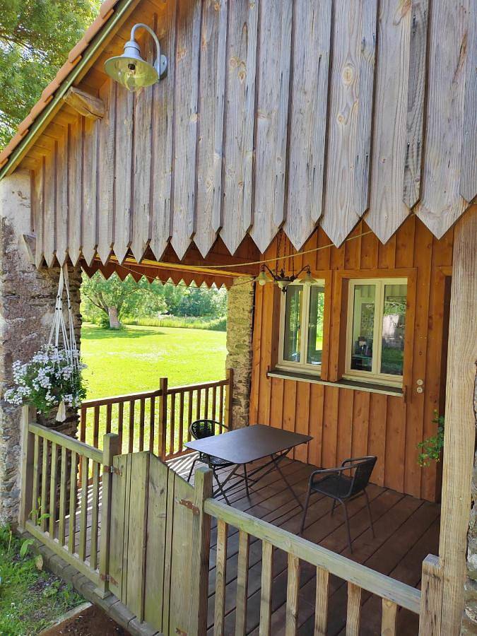 Appartement de vacances pour 2 personnes, avec Terrasse ainsi que Jardin et Vue