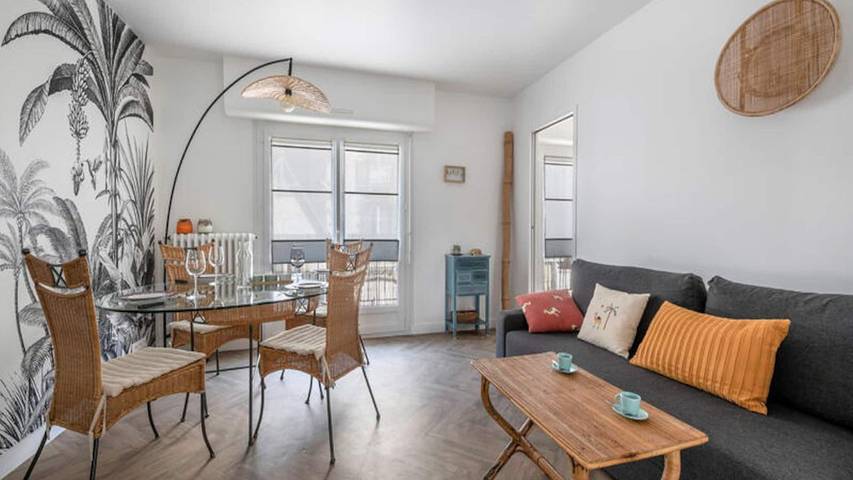 Appartement de vacances pour 5 personnes, avec balcon