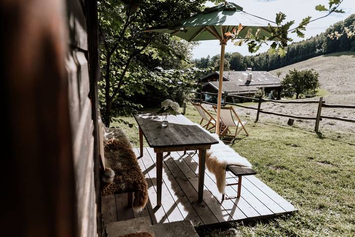 Ferienhaus für 4 Personen, mit Terrasse und Sauna sowie Garten in Oberbayern - 3