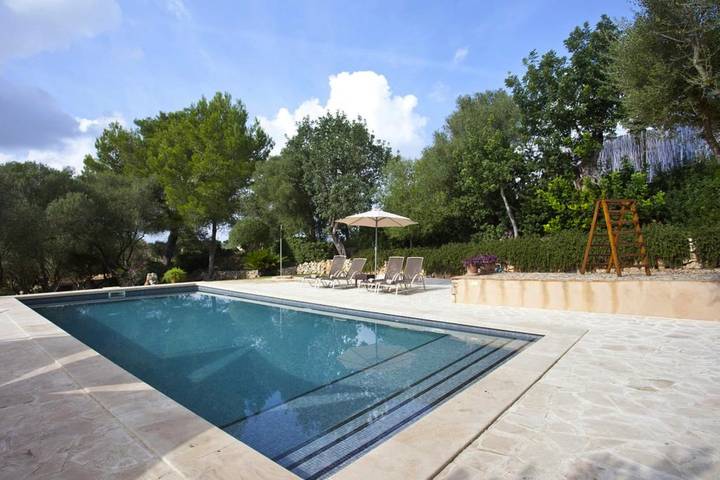 Finca mit Pool für 9 Personen, mit Garten und Balkon in Manacor - 2