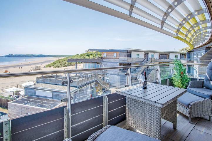 Gîte pour 4 personnes, avec balcon et vue sur l’océan à Tenby - 3