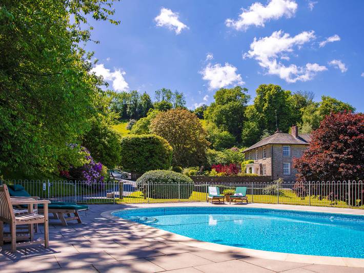 Cottage for 6 people, with Garden and Pool as well as Sauna in Devon