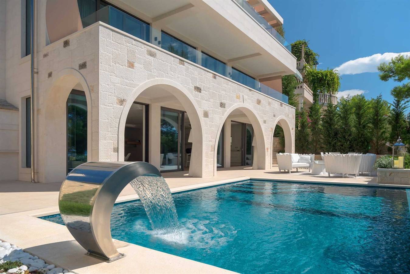 Luxusvilla Notturno mit Infinity Pool in Selca, Povlija, Selca und Sumartin