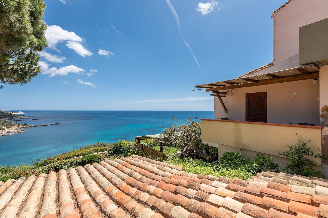 Ganze Wohnung, Apartment mit Pool in Strandnähe – Apartment Accu is Prezzus C in Punta Molentis, Simius