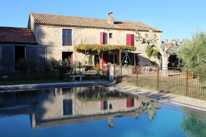 Chambre d’hôte pour 2 personnes, avec piscine et jardin, animaux acceptés
