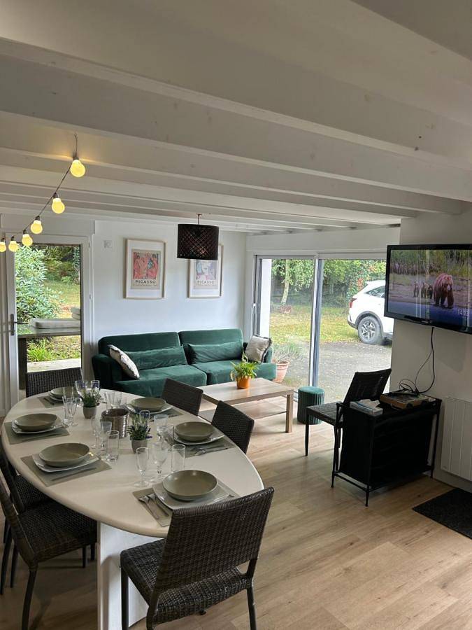 Location de vacances pour 8 personnes, avec vue et jardin à Treillières - 3