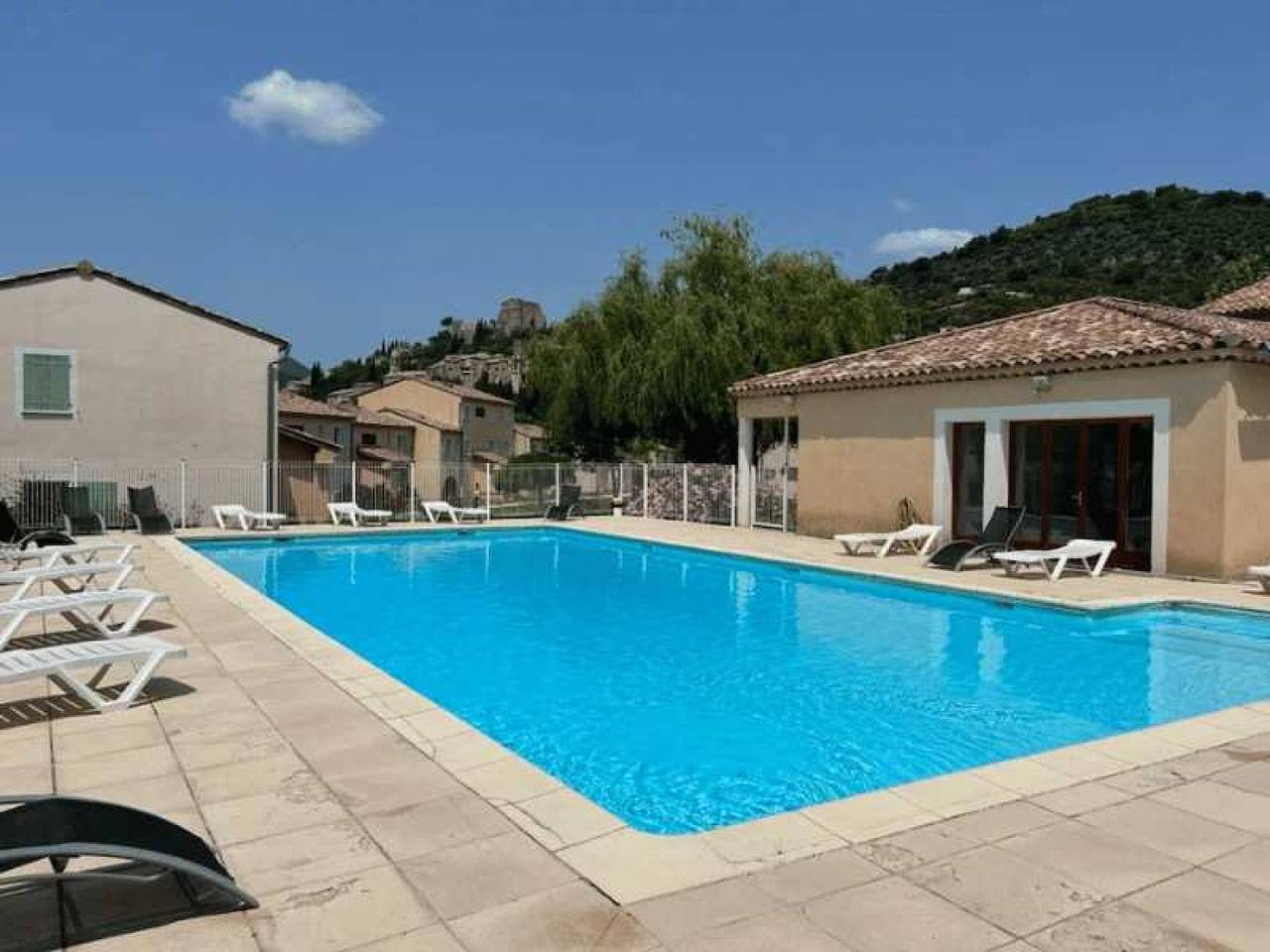 Entire apartment, Appartement - Piscine  - ccbbci0 in Montbrun-les-Bains, Nyons region