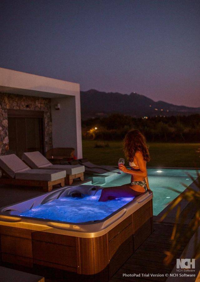 Ferienhaus für 3 Personen, mit Garten und Whirlpool sowie Pool auf Kos