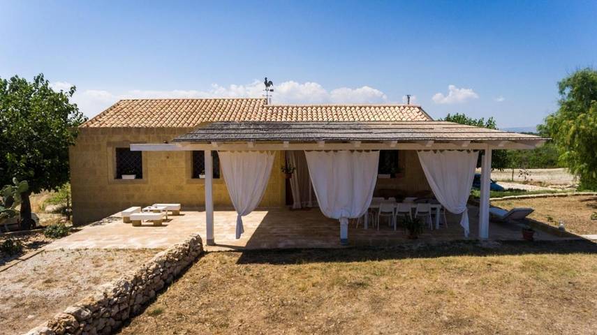 Ferienhaus für 6 Personen, mit Ausblick und Garten in San Lorenzo