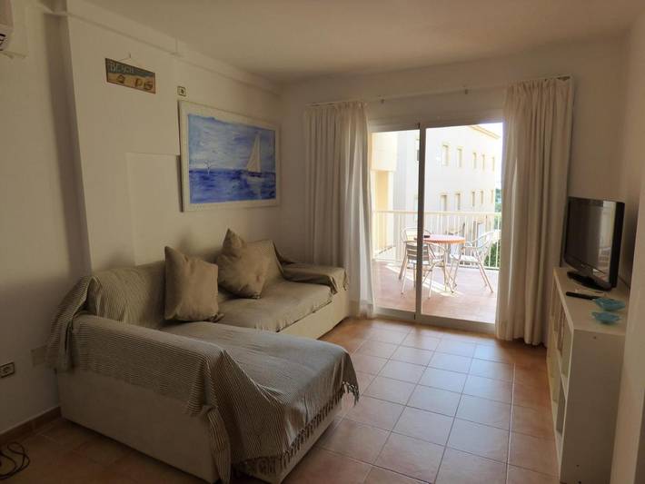 Apartamento de vacaciones para 3 personas, con vistas además de terraza y vistas al lago - 1