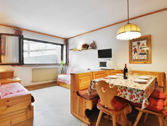Ferienwohnung für 4 Personen, mit Ausblick in Canazei