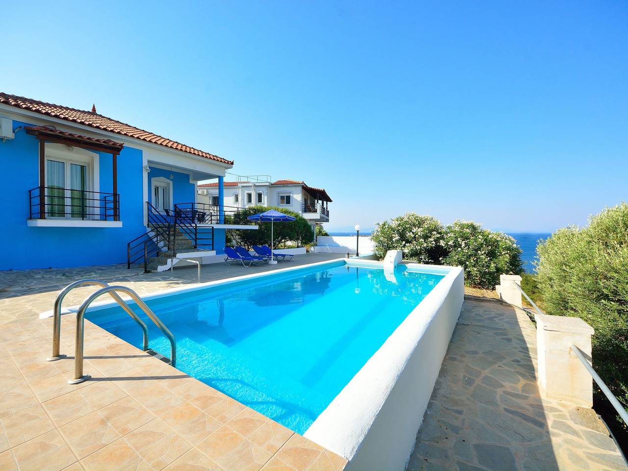 "Blue Villa" in Samos