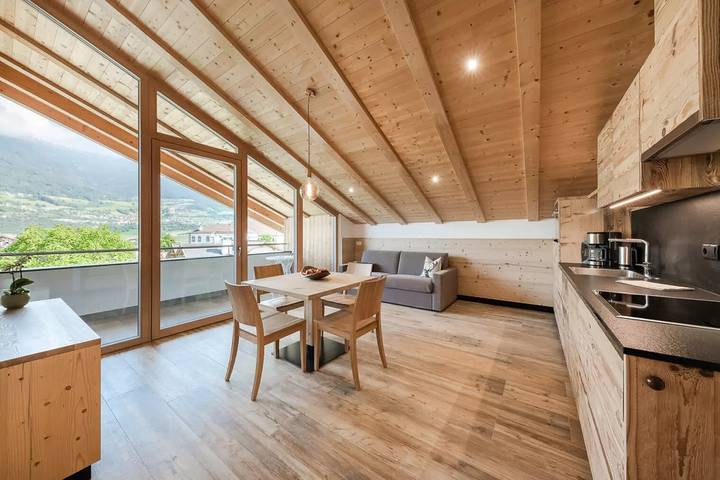Gîte pour 4 personnes, avec Balcon et Jardin à Chiusa