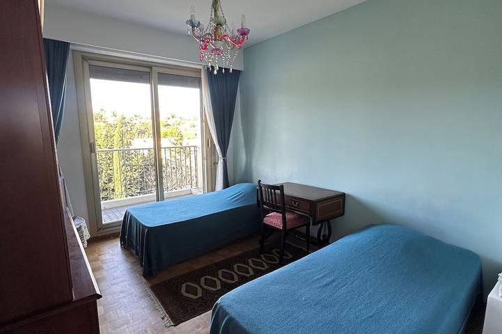 Apartamento entero, Magnífica vista al mar jardines piscina 3 habitaciones fabron muy tranquilo in Niza, Costa mediterránea (Francia)