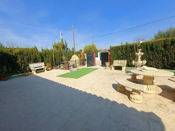 Casa rural para 4 personas, con jacuzzi y sauna además de piscina y jardín en Campo de Turia - 4