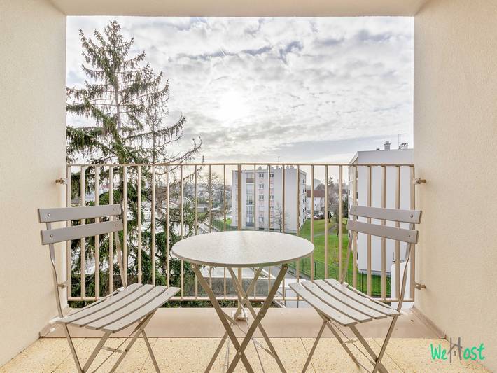 Gîte pour 6 personnes, avec balcon et balcon/terrasse, adapté aux familles dans Val-de-Marne - 2