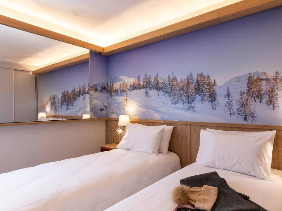Village Club Mmv Plagne 2000 - Aime La Plagne - Chambre 2 personnes - Chambre 2 pers. in Aime 2000, Aime-la-Plagne