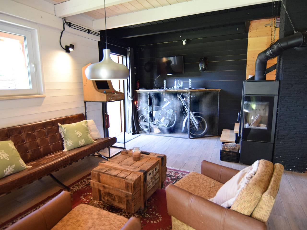 Ferienhaus am See Zarnowieckie mit Sauna in powiat wejherowski