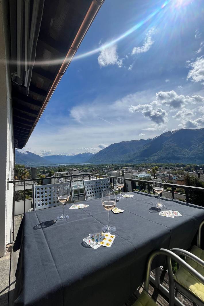 Vakantiewoning voor 4 personen, met tuin in Ascona