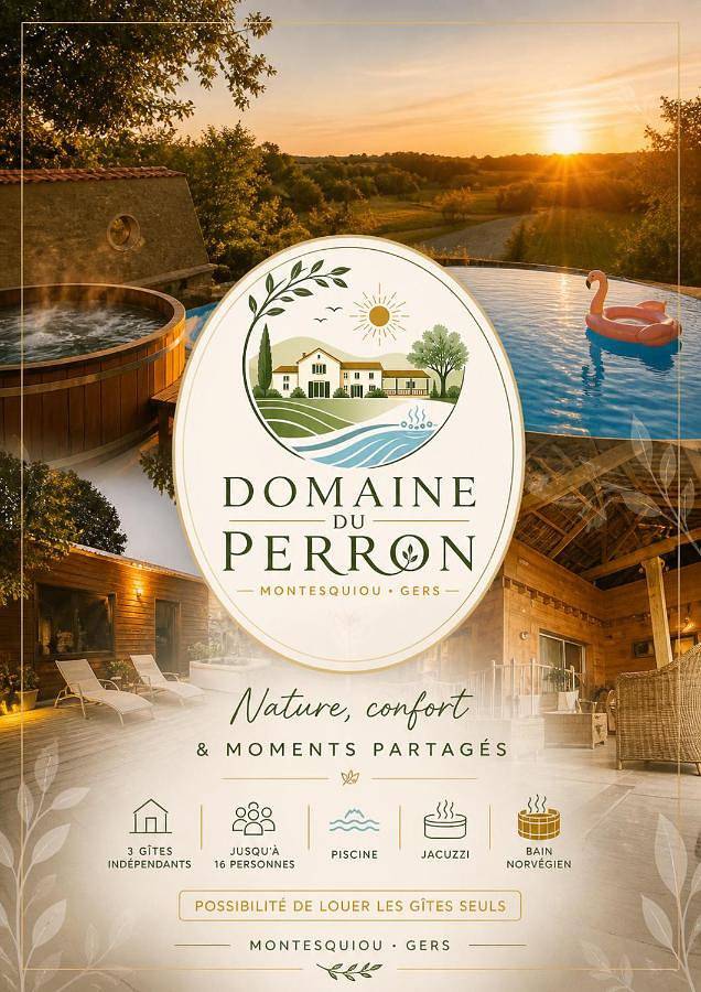 Maison de vacances pour 16 personnes, avec jardin ainsi que vue et piscine, animaux acceptés - 1