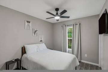 Location de vacances pour 6 personnes, avec jardin et terrasse, animaux acceptés à San Antonio