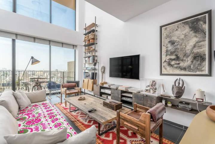 Chambre d’hôte pour 4 personnes, avec jardin ainsi que piscine et vue, adapté aux familles à Tel Aviv - 2