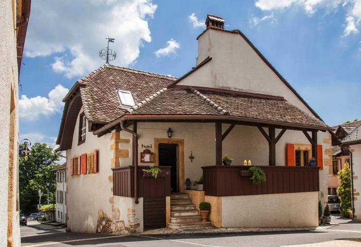 Hôtel pour 2 personnes, avec Terrasse à Hauterive