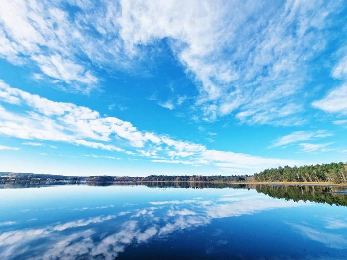 Dom dla 5 osób, z widok na jezioro i widok oraz sauna i ogród w Górny Palatynat