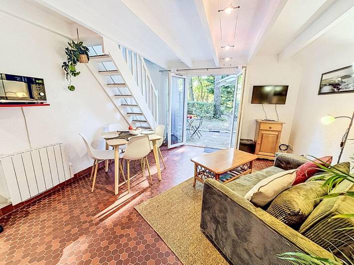 Location de vacances pour 4 personnes, avec terrasse, animaux acceptés dans Golf Saint-Laurent