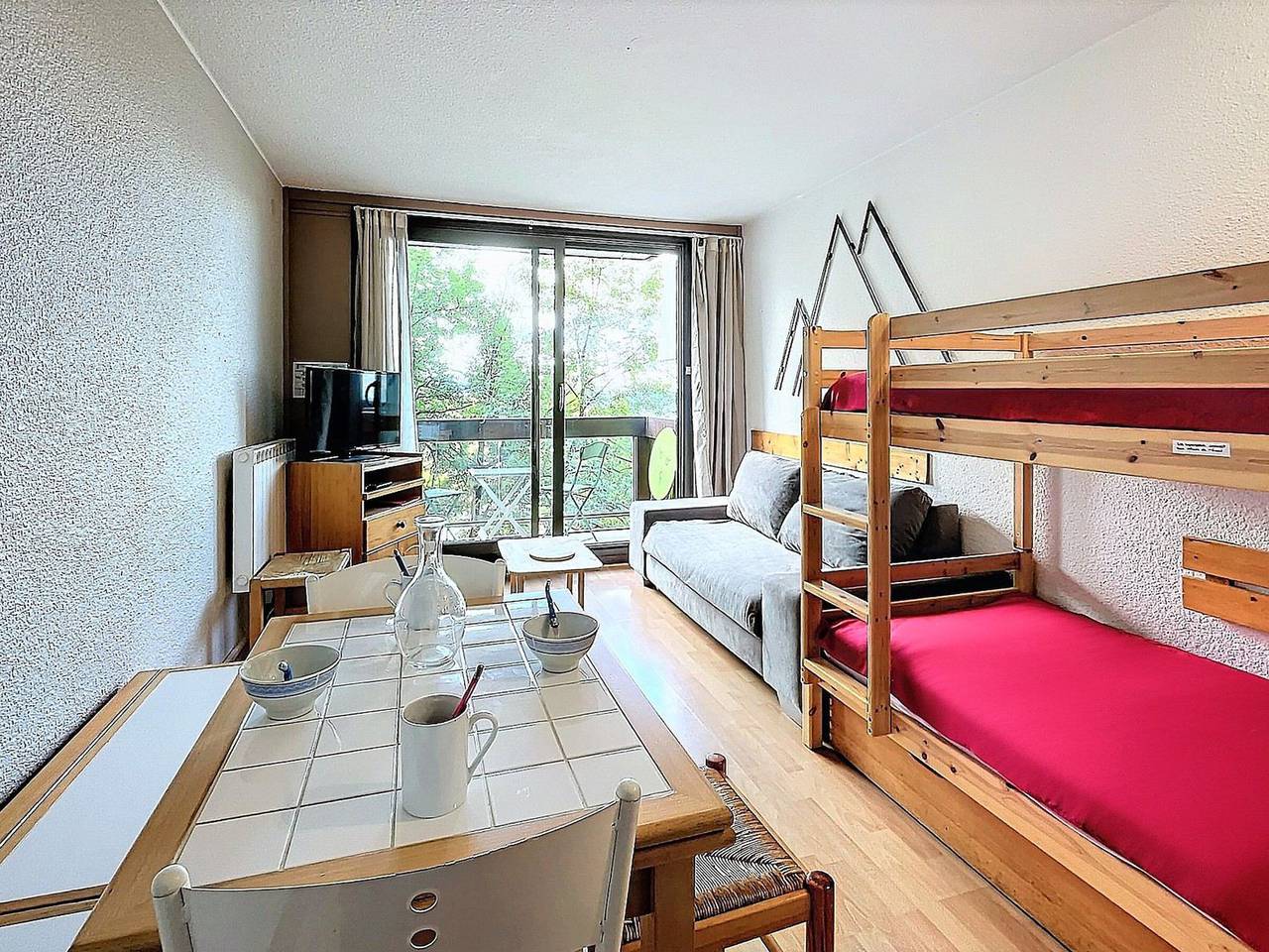Estudio entero, Estudio cómodo en Le Corbier - A pie de pista con balcón in Le Corbier, Villarembert