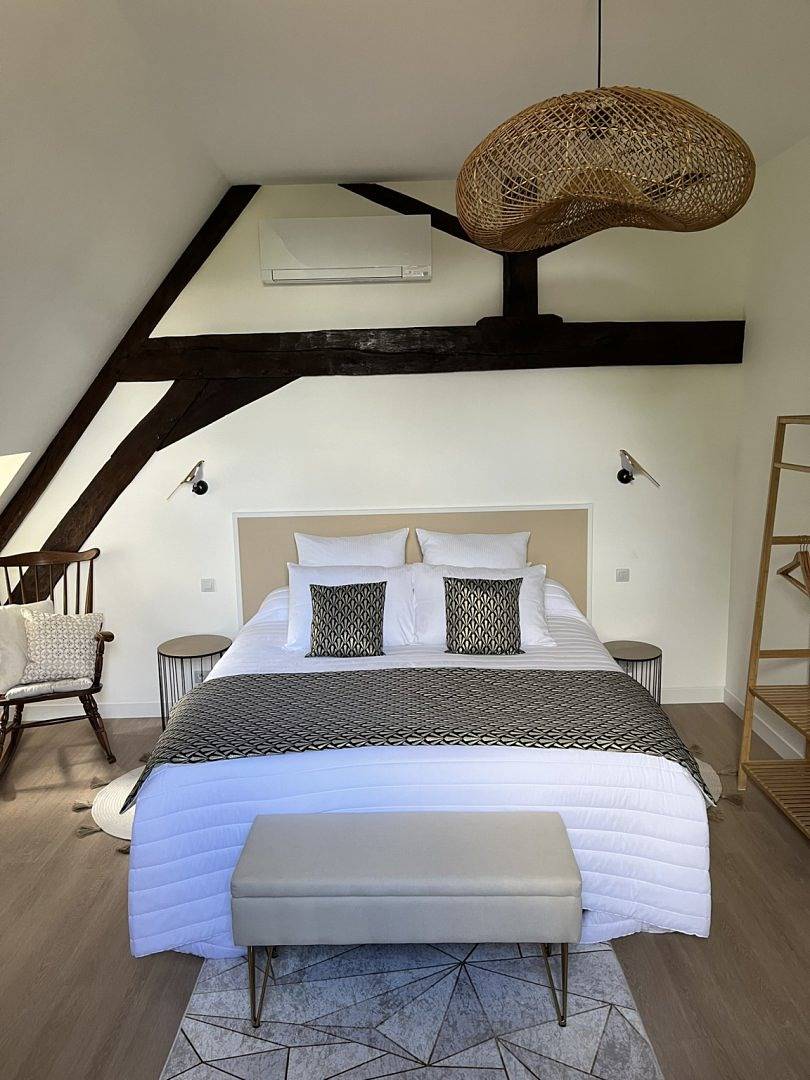 Chambre d'hôtes "O2 Tours" - Chambre Mésange in Ourouer-les-Bourdelins, Saint-Amand-Montrond