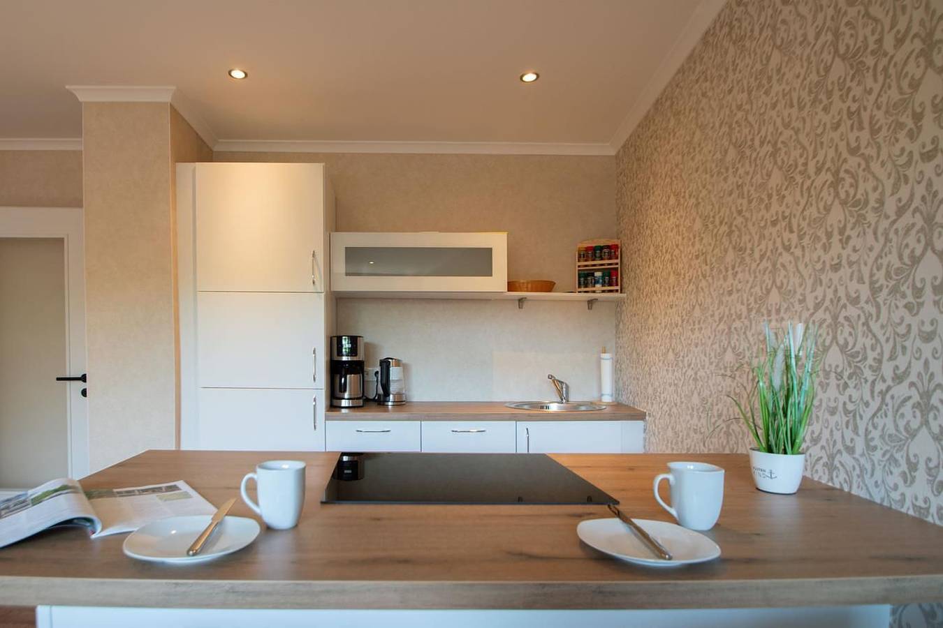 Appartement entier, Komfortable Ferienwohnung Inselzeit mit Balkon und Parkplatz auf Borkum in Borkum