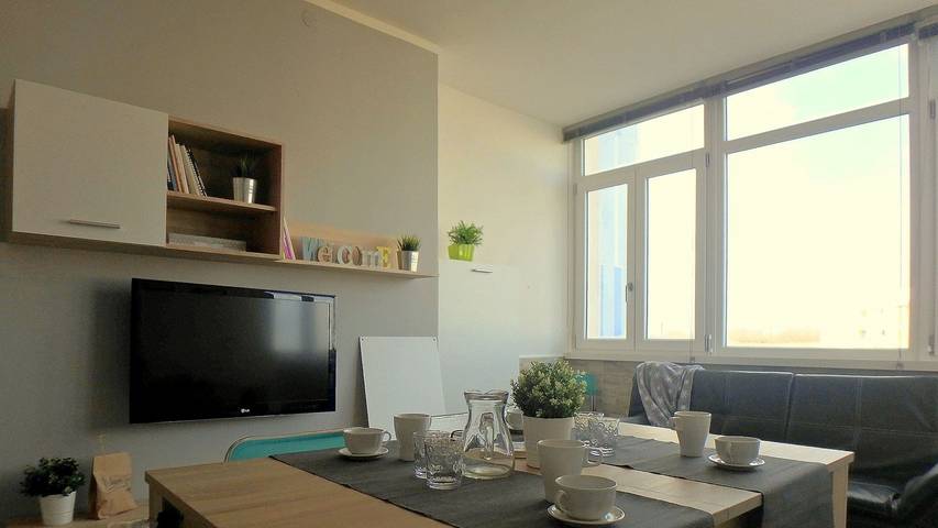 Appartement de vacances entier, Appartement de vacances pour 5 personnes avec balcon in Lido di Pomposa, Province de Ferrare