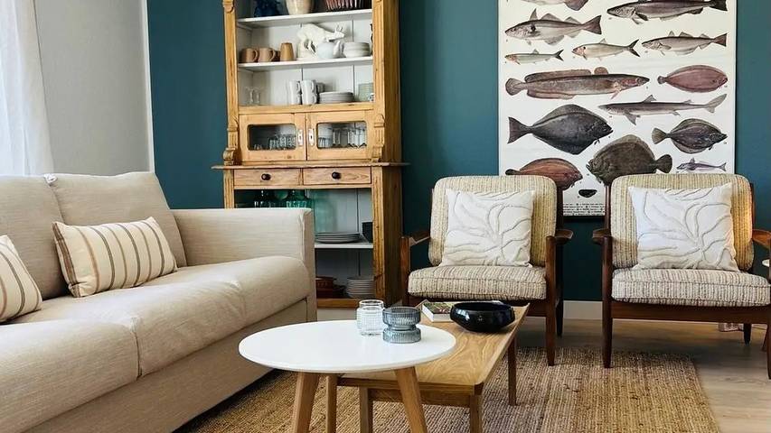 Ferienhaus für 4 Personen, mit Garten und Sauna in Saal