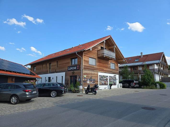 Ferienwohnung für 4 Personen, mit Balkon und Terrasse sowie Ausblick