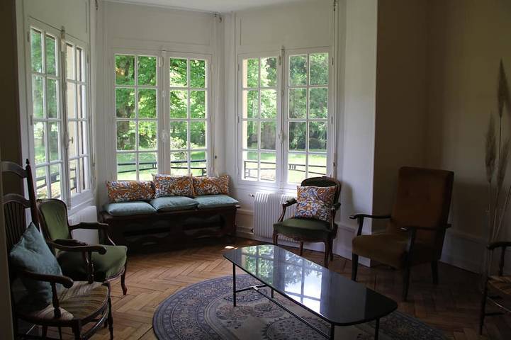 Maison de vacances pour 12 personnes, avec jardin, animaux acceptés