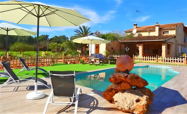 Chalet para 9 personas, con Terraza y Jardín en Son Antem