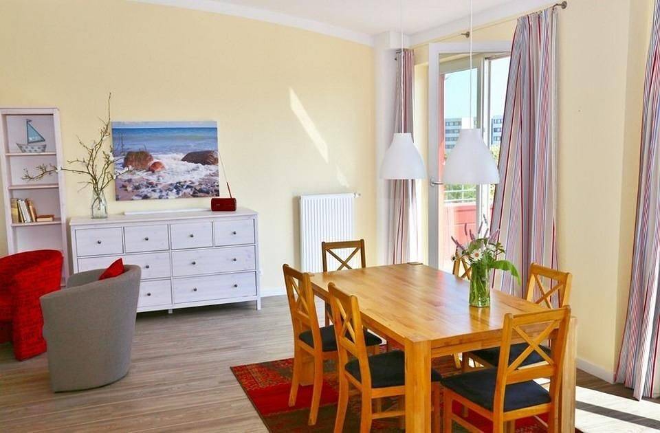 Ganze Wohnung, Exklusive Ferienunterkunft mit außergewöhnlichem Seeblick und Balkon auf Fehmarn in Ostfehmarn, Fehmarn